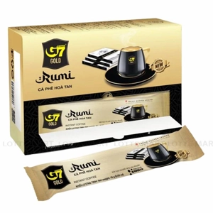 Cà Phê Hòa Tan G7 Gold Rumi Hộp 14 Gói x 18G 1