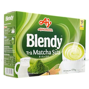 Blendy 말차 인스턴트 밀크티 160G (16G x 10포)