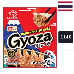 Bánh Xếp Kiểu Nhật Gyoza Ajinomoto Nhân Thịt Heo và Gà 114g