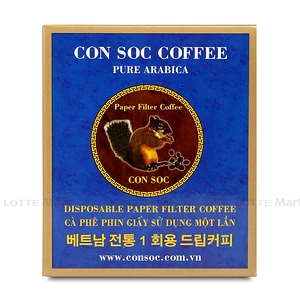 Consoc Coffee 페이퍼 필터 퓨어 아라비카 커피 (7G X 10개입)