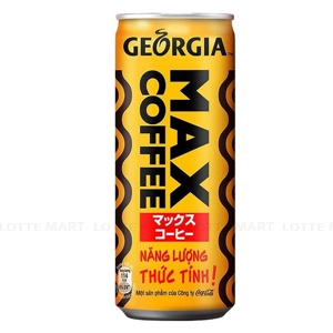 Cà Phê Sữa Georgia Max Coffee Lon 180ml 1