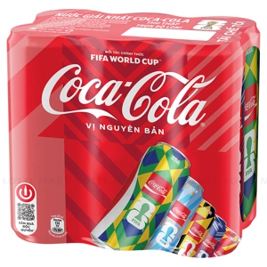 Coca-Cola 탄산음료 320ml 6캔 묶음