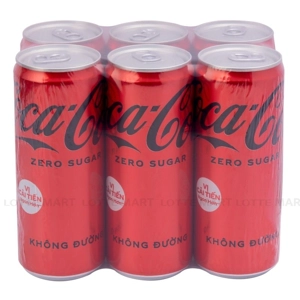 Coca-Cola 젤로 청량음료 (320ml x 6캔)