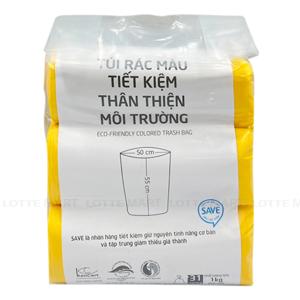 Túi Rác Màu Choice L Tiết Kiệm 28 Túi x 3 Cuộn 1kg (Giao Màu Ngẫu Nhiên)