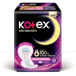 Kotex 생리대 스타일 초슬림 나이트 28CM 4매