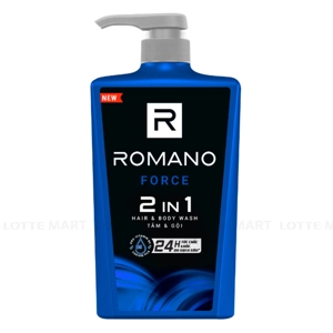 Romano Men Force 샤워 & 샴푸 2 In 1 650G