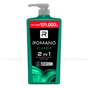 Romano Classic 워시 앤 샴푸 900G