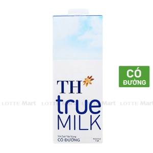 TH True Milk 멸균 가당 생우유 1L