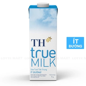 TH True Milk 저지방 멸균 우유 1l