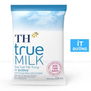 TH True Milk  저당 멸균 생우유 220M 0G