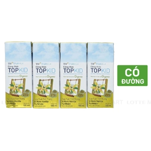 TH True Milk Topkid 유기농 멸균우유 180ML