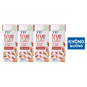 TH 트루오트 오트밀크 천연향 (4개 x 180ML)