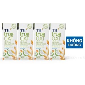 TH True Oat 코코넛향 오트 밀크 (180ml x 4개입)