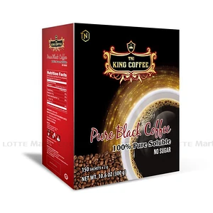 King Coffee 블랙 인스턴트 커피 150개입 X 2.5G