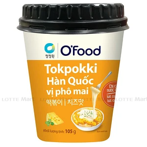 오푸드 떡볶이 진한 치즈맛 105G