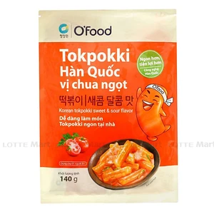 O'Food 떡볶이 새콤 달콤 맛 140G