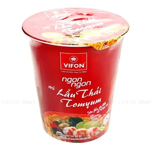 비폰 Ngon Ngon 태국 똠양꿍맛 컵라면 60G