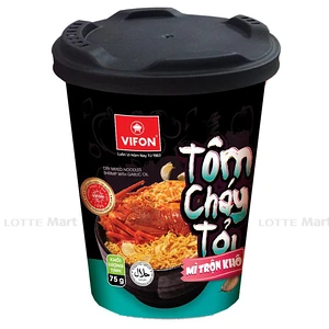 Vifon 마른 비빔면 마늘 새우맛 컵 90G
