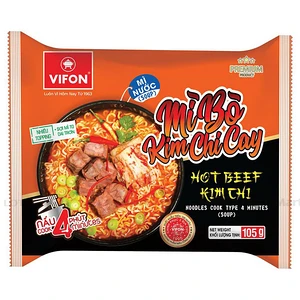 VIFON 김치와 소고기 매운 라면 105G