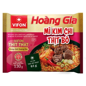 VIFON Hoang Gia 김치 소고기맛 즉석면 130G