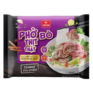 VIFON 진짜 고기 인스턴트 소고기 포 90G
