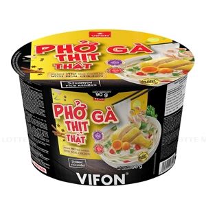 Vifon 진짜 고기 치킨 맛 쌀국수 컵 90G