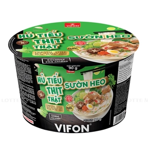 Vifon 돼지갈비맛 진짜 고기가 들어있는 후띠우 90G