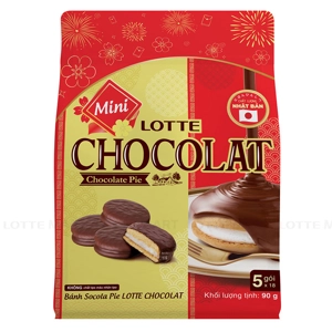LOTTE CHOCOLAT 초콜릿 파이 90G