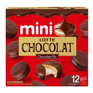 LOTTE CHOCOLAT 미니 초코파이 171.6G