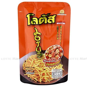 Dorkbua 오렌지 로투스 비스킷 스틱 돼지베이컨맛 20G