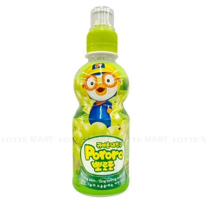 Pororo 포도맛 우유 주스 235ml
