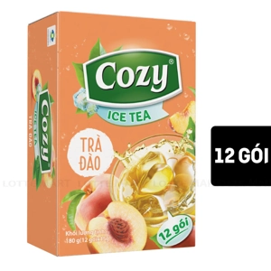 Cozy 아이스티 복숭아 인스턴트 티 12포 x 15G