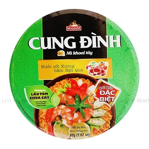 Cung Dinh 톰얌쿵맛 감자라면 사발 80G