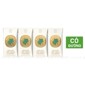 Moc Chau Creamery 가당 멸균우유 110ml × 4개입
