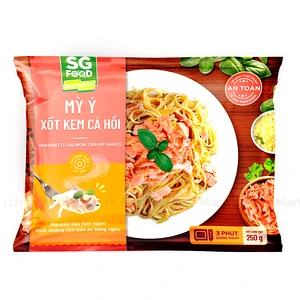Mì Ý Xốt Kem Cá Hồi SG Food Gói 250g
