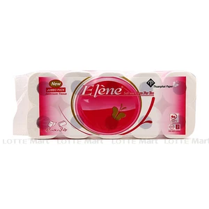 Elene 4겹 화장지 핑크 10롤 (EA)