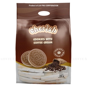 Cherish 커피 크림맛 구운 비스킷 280G