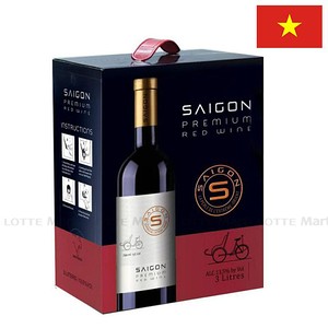 Rượu Vang Đỏ Sài Gòn Premium 13% Vol Hộp 3L