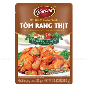 Barona 새우 돼지고기 볶음 소스 80g 1