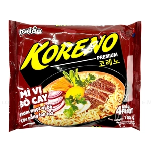 코레노 매운 소고기맛 팔도라면 100G