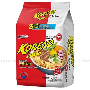 팔도 점보 코레노 라면 매운 소고기맛 1KG