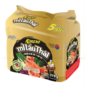 Mì Lẩu Thái Koreno Hương Vị Chua Cay Lốc 5 Gói 74g