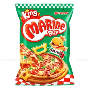 Orion King Marine Boy 피자맛 스낵 50G 1