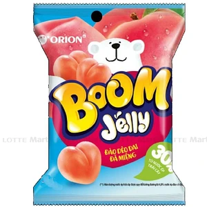 오리온 BOOM UP 복숭아맛 젤리 52.5G