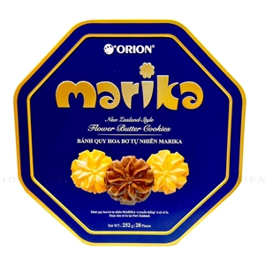 오리온 Marika 꽃형 버터쿠키 오리지널맛 252G
