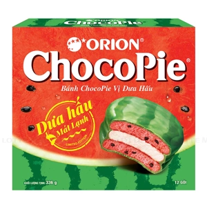 Bánh Chocopie Dưa Hấu Hộp 336g