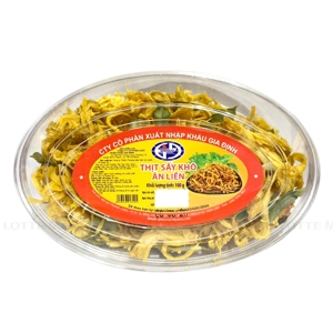 Gia Dinh 즉석 말린 고기 타원형박스 100G 1