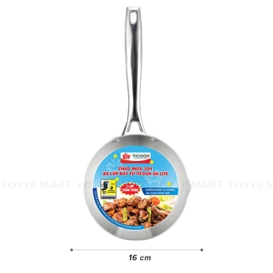 CHAO DA NANG INOX 304 BA LOP DAY TU TICOOK 16CM 1