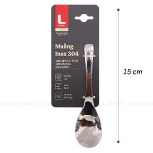 Muỗng Súp Inox Ngắn Size M 15.3cm