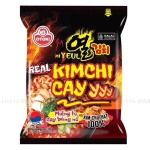 Ottogi 열라면 매운 김치맛 봉지 100g